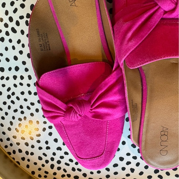 ABOUND pink bow mules - Picture 8 of 8